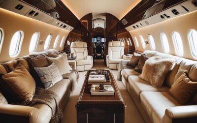 7 Awe-inspiring Private Jets Interior Features
