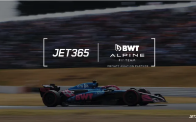 JET365 partners with BWT Alpine Formula One Team for exclusive aviation services in 2025